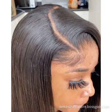 Pre Plucked Swiss Hd Lace Frontal Vendor, Hd Transparent Frontal Lace Closure 13X6 With Bundle,Ear To Ear Lace Frontal 13x4
